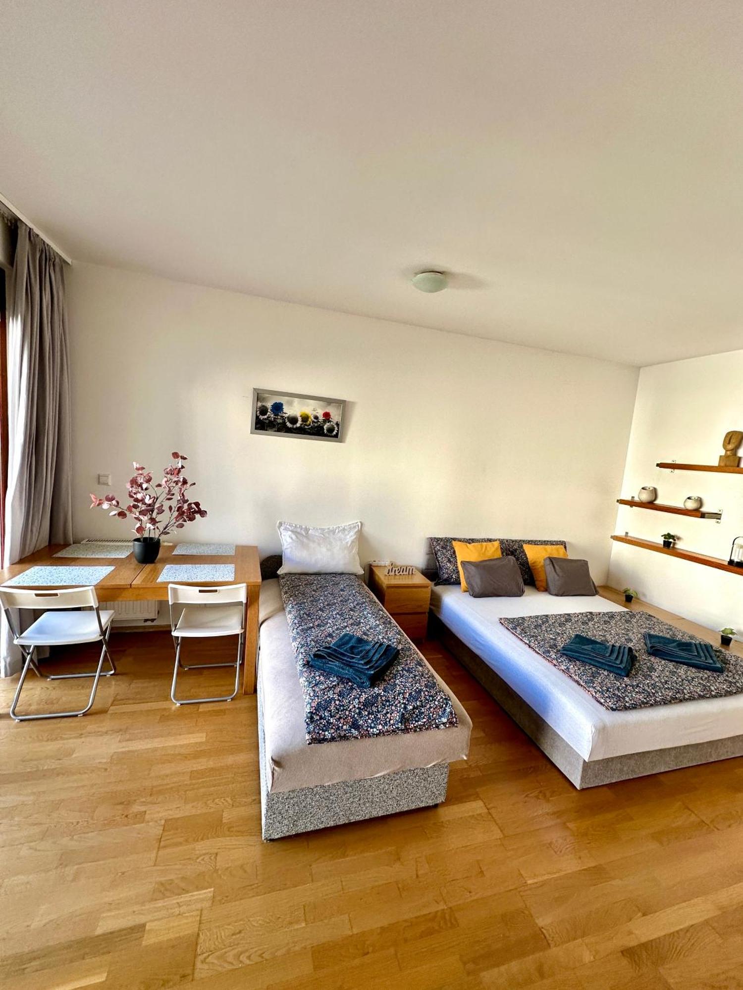 Central Apartment With Balcony 布达佩斯 外观 照片